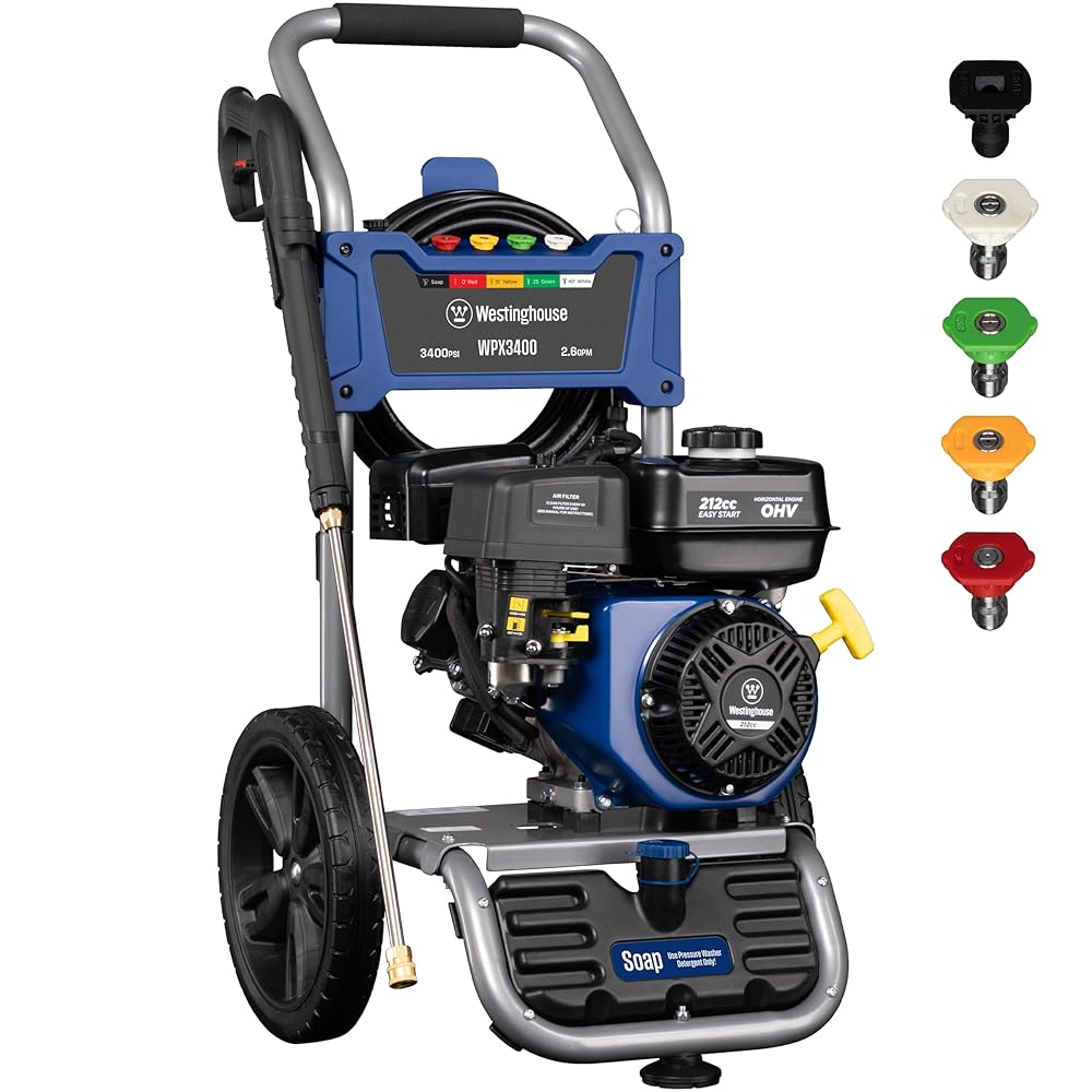 Effortless Cleaning: Westinghouse WPX3400 Gas Pressure Washer Review