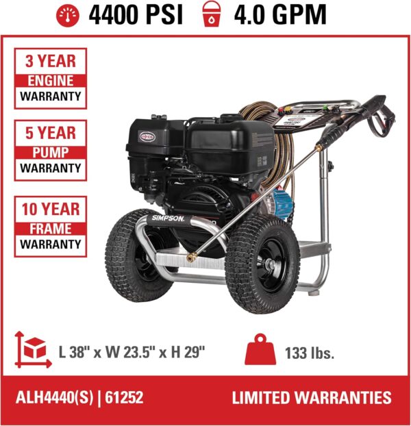 Power and Performance: A Review of the Simpson ALH4440 Pressure Washer Power and Performance: A Review of the Simpson ALH4440 Pressure Washer