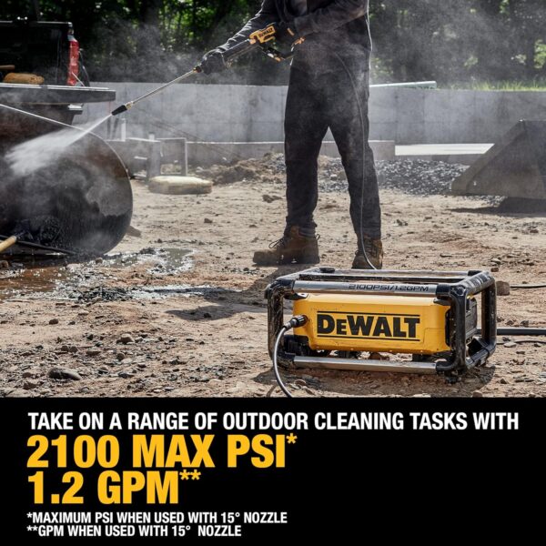 Power-Packed Performance: DEWALT DWPW2100 Electric Pressure Washer Power-Packed Performance: DEWALT DWPW2100 Electric Pressure Washer