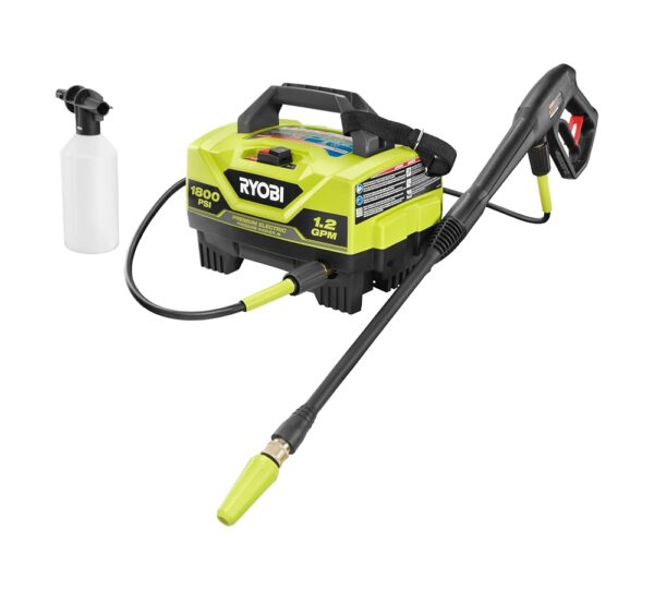 Powerful Clean: RYOBI 1,800 PSI Electric Pressure Washer Review