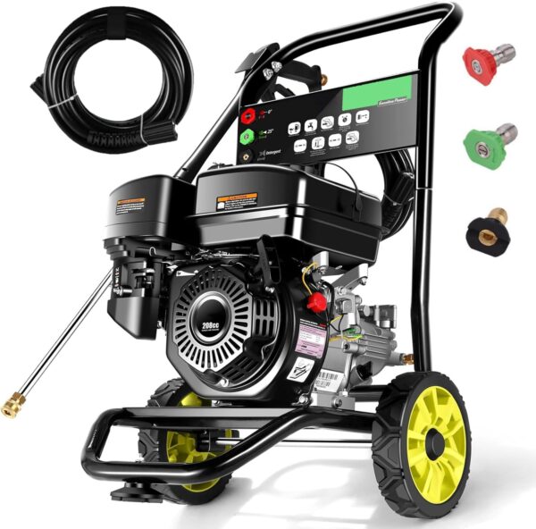 Powerful TEANDE 4000PSI Gas Pressure Washer: A Comprehensive Review