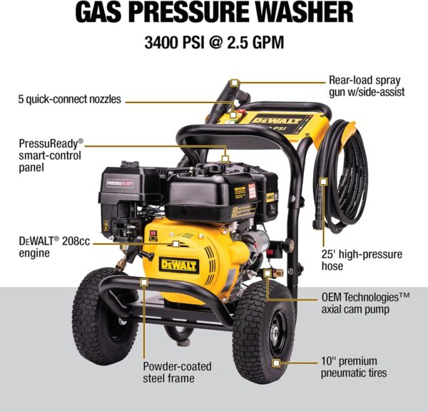Power and Efficiency: A Review of the DeWalt DXPW3400PRNB-S Pressure Washer Power and Efficiency: A Review of the DeWalt DXPW3400PRNB-S Pressure Washer