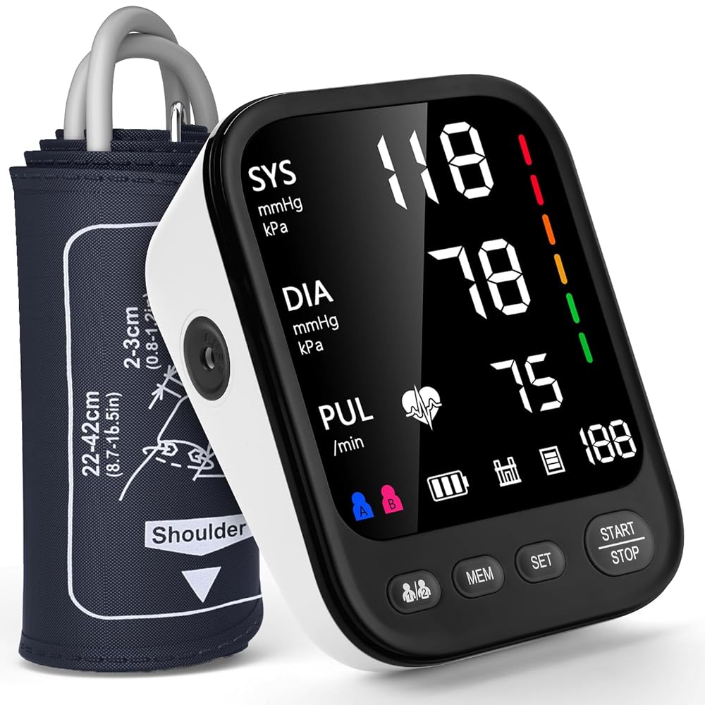 thumbnail image 2 of Braun ExactFit 3 Blood Pressure Monitor - Home BP Machine With Color-Coded Results & 2 Cuff Sizes 2 of 2