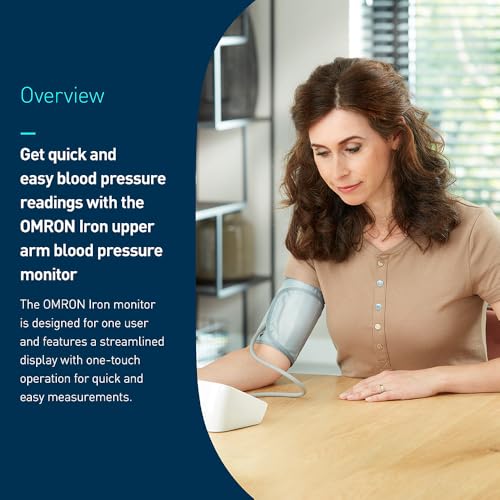 Omron Iron Upper Arm Blood Pressure Monitor Review and Features