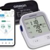 OMRON Silver Upper Arm Blood Pressure Monitor, Clinically Validated, Medical Grade, FDA Cleared, FSA/HSA Eligible, Large Screen, Connects to OMRON app, Blood Pressure Machine...