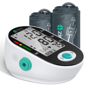 Blood Pressure Monitor, Bp Monitor with 2 Cuffs, The Medium and Extra Large Cuff(22-44cm&38-55cm) - 2 * 99 Sets of Memory for Home Use Blood Pressure Monitor, Bp Monitor with 2 Cuffs, The Medium and Extra Large Cuff(22-44cm&38-55cm) - 2 * 99 Sets of Memory for Home Use