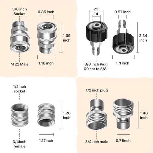 Can Twinkle Star TWIS3834GM-S deliver the best pressure washer adapter set? Review inside! Can Twinkle Star TWIS3834GM-S deliver the best pressure washer adapter set? Review inside!