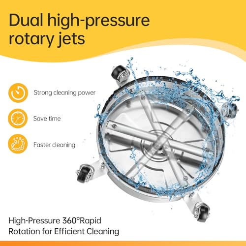 Could a REALYOU Pressure Washer Surface Cleaner Be the Best Tool for Driveway Cleaning? Review Inside!