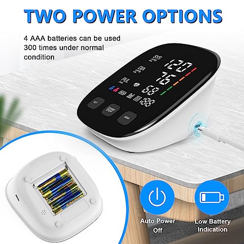 CRABCLAW Blood Pressure Monitor Review with Adjustable Cuff and LED Display