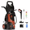 Electric Pressure Washer 5000 PSI 3.5 GPM Pressure Washer with 20 Ft Hose 16.3 Ft Power Cord, Making It Perfect for Cleaning Cars, Pool, Patios. Electric Pressure Washer 5000 PSI 3.5 GPM Pressure Washer with 20 Ft Hose 16.3 Ft Power Cord, Making It Perfect for Cleaning Cars, Pool, Patios.