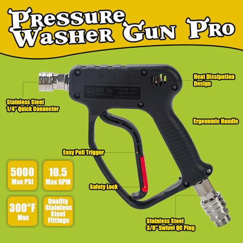 Explore SEPLY SP03 Pressure Washer Short Gun Review for Superior Cleaning Performance!