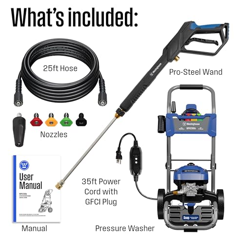 Explore the Westinghouse WPX2300e Electric Pressure Washer: A Comprehensive Review for Outdoor Cleaning!