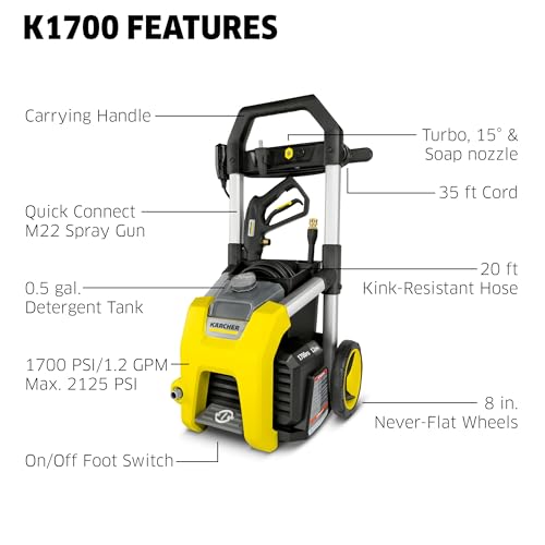 Find Out if the Kärcher K1700 Pressure Washer Delivers Power and Value in This Review Find Out if the Kärcher K1700 Pressure Washer Delivers Power and Value in This Review