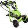 Greenworks Pro Brushless 3000 PSI (CSA Certified) 2.0 GPM Max / 1.1 GPM Electric Pressure Washer (Rugged Steel Frame, 25 FT Hose, 35 FT GFCI Power Cord)