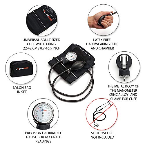 How does the Paramed 8542032422 measure up as the best manual blood pressure cuff?