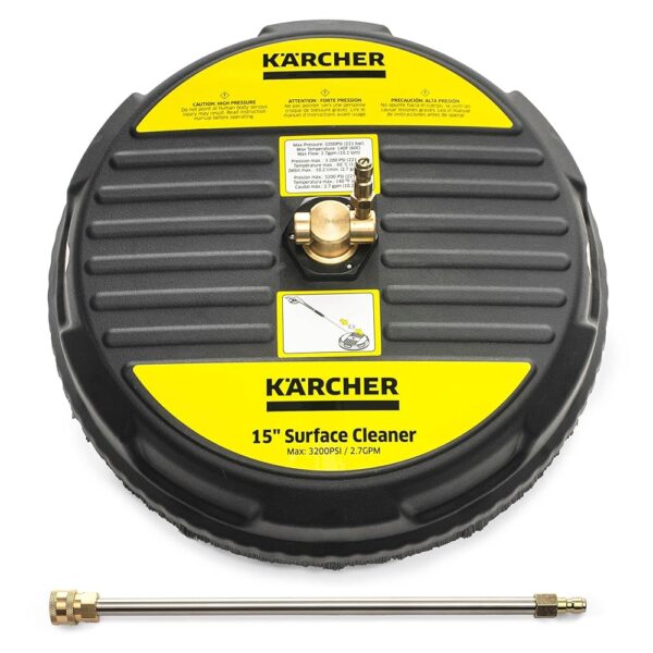 Kärcher Pressure Washer Surface Cleaner, Extension Wand, QC, 1/4 - 2600-3200 PSI Kärcher Pressure Washer Surface Cleaner, Extension Wand, QC, 1/4 - 2600-3200 PSI