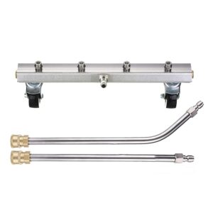 M MINGLE Pressure Washer Undercarriage Cleaner, Under Car Wash, with 45 Degree Angled Wand M MINGLE Pressure Washer Undercarriage Cleaner, Under Car Wash, with 45 Degree Angled Wand