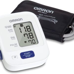 OMRON Bronze Blood Pressure Monitor, Upper Arm Cuff, Digital Blood Pressure Machine, Stores Up To 14 Readings OMRON Bronze Blood Pressure Monitor, Upper Arm Cuff, Digital Blood Pressure Machine, Stores Up To 14 Readings