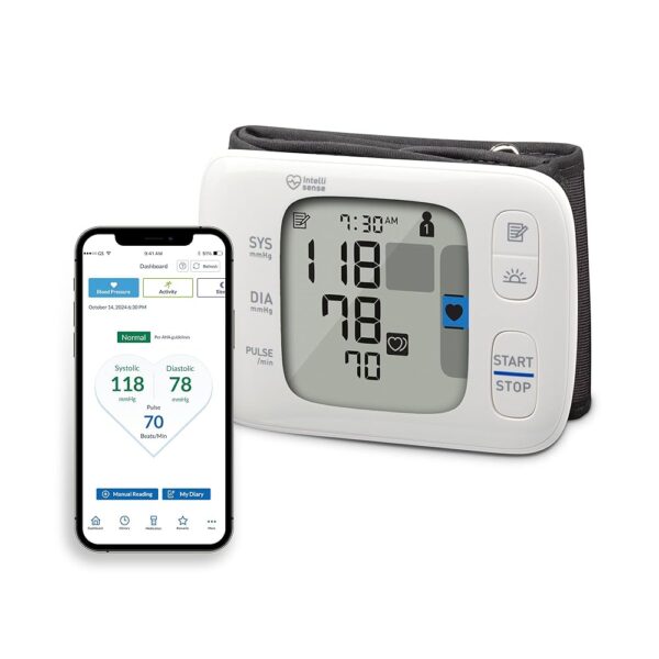 OMRON Gold Blood Pressure Monitor, Portable Wireless Wrist Monitor, Digital Bluetooth Blood Pressure Machine, Clinically Validated, FDA Cleared, FSA/HSA Eligible OMRON Gold Blood Pressure Monitor, Portable Wireless Wrist Monitor, Digital Bluetooth Blood Pressure Machine, Clinically Validated, FDA Cleared, FSA/HSA Eligible
