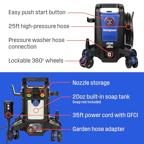 Reveal the best electric pressure washer review: Westinghouse ePX3100 performance insights!