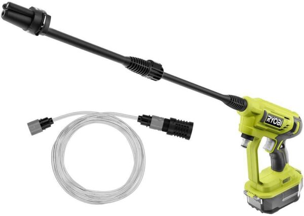 RYOBI RY120350 ONE+ 18-Volt 320 PSI 0.8 GPM Cold Water Cordless Power Cleaner (Tool Only) RYOBI RY120350 ONE+ 18-Volt 320 PSI 0.8 GPM Cold Water Cordless Power Cleaner (Tool Only)