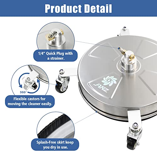 Uncover the JANZ 16" Surface Cleaner Review: Is It Worth the Hype?