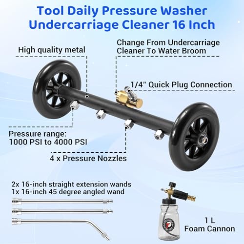 Uncover the Tool Daily Undercarriage Pressure Washer Attachment Review: Is It Worth Buying?