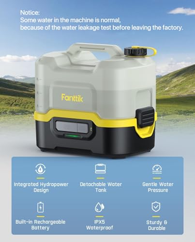 Uncover the ultimate review of Fanttik NB8 Nano cordless portable pressure washer for outdoor cleaning!