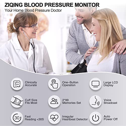 ZIQING Blood Pressure Monitor B0B6395FWW Review - Accurate and User-Friendly