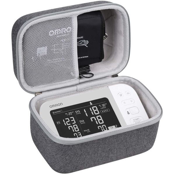 Aproca Portable Hard Storage Case, for Omron Platinum BP5450 / OMRON Gold BP5350 Blood Pressure Monitor and Accessories