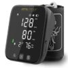 Blood Pressure Monitor, Automatic Upper Arm Blood Pressure Machine with up to 200 Readings for Two Users, Clinically Validated, FDA Cleared, Voice Broadcast, Large LED Screen,...