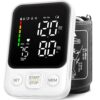 Blood Pressure Monitor Automatic Upper Arm Machine Accurate Adjustable Digital BP Cuff Kit Led Backlit Display 2 Users 240 Sets Memory Includes Storage Bag White Blood Pressure Monitor Automatic Upper Arm Machine Accurate Adjustable Digital BP Cuff Kit Led Backlit Display 2 Users 240 Sets Memory Includes Storage Bag White
