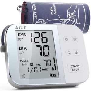 Blood Pressure Monitor for Home Use: AILE 111 Blood Pressure Machine - Blood Pressure Cuff (8.7-16.5") - Voice Broadcast - Accurate and Reliable Upper Arm BP Monitor Blood Pressure Monitor for Home Use: AILE 111 Blood Pressure Machine - Blood Pressure Cuff (8.7-16.5") - Voice Broadcast - Accurate and Reliable Upper Arm BP Monitor