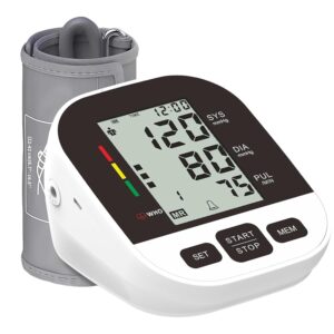 Blood Pressure Monitor for Home Use, Upper Arm Blood Pressure Machine with Large Cuff (8.7’’-16.5’’), Automatic BP Cuff with Large Screen, 2 User, 198 Memories Blood Pressure Monitor for Home Use, Upper Arm Blood Pressure Machine with Large Cuff (8.7’’-16.5’’), Automatic BP Cuff with Large Screen, 2 User, 198 Memories