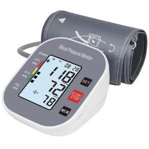 Blood Pressure Monitors for Home Use, Blood Pressure Machine Upper Arm with Large Wide Cuff Automatic Digital BP Machine LCD Screen BSX583 (Dark Grey) Blood Pressure Monitors for Home Use, Blood Pressure Machine Upper Arm with Large Wide Cuff Automatic Digital BP Machine LCD Screen BSX583 (Dark Grey)