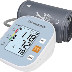 Blood Pressure Monitors for Home Use, Blood Pressure Machine Upper Arm with Large Wide Cuff Automatic Digital BP Machine LCD Screen BSX583(Light Blue) Blood Pressure Monitors for Home Use, Blood Pressure Machine Upper Arm with Large Wide Cuff Automatic Digital BP Machine LCD Screen BSX583(Light Blue)