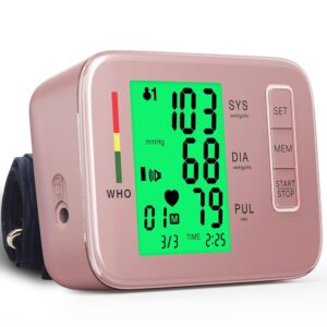 Blood Pressure Monitors,Pink Blood Pressure Machine Bp Cuff Automatic Upper Arm with 8.7”-16.5 inches Adjustable Automatic High Blood Pressure Cuff for Home Use 2 x 90 Sets... Blood Pressure Monitors,Pink Blood Pressure Machine Bp Cuff Automatic Upper Arm with 8.7”-16.5 inches Adjustable Automatic High Blood Pressure Cuff for Home Use 2 x 90 Sets...