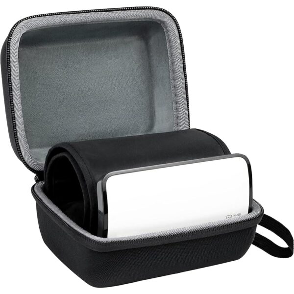 co2CREA Hard Case Replacement for OMRON Evolv Bluetooth Wireless Upper Arm Blood Pressure Monitor BP7000 HEM-7600T-BK (Black Case)