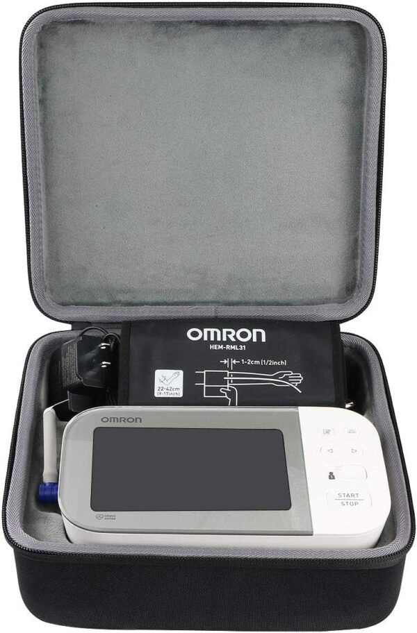 co2CREA Hard Case Replacement for OMRON Platinum BP5450 / OMRON Gold BP5350 / Omron 7 Series BP7350 / Omron 10 Series BP7450 Upper Arm Blood Pressure Monitor (Case Only)