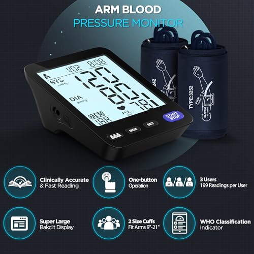 Does the AQESO A01-BL blood pressure monitor offer reliable readings for home use review?