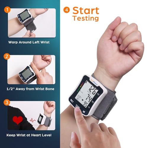 Explore LotFancy Talking Wrist Blood Pressure Monitor DBP-2208 Review for Home Use