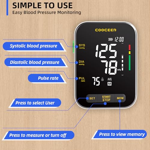Explore the COOCEER X8 Blood Pressure Monitor Review: Is It Worth Your Money?