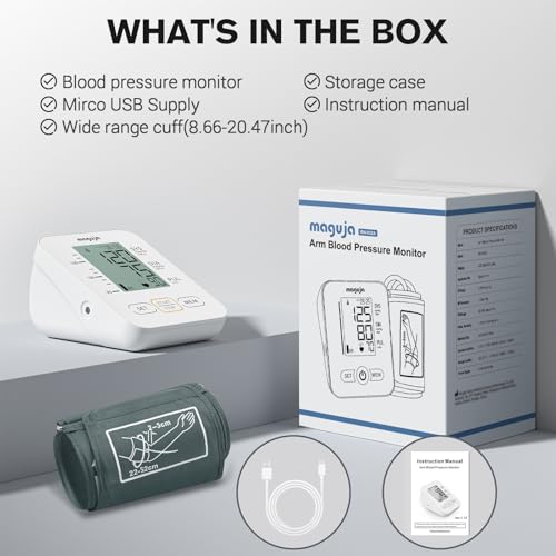 Explore the features of the Maguja Arm Blood Pressure Monitor in this detailed review! Explore the features of the Maguja Arm Blood Pressure Monitor in this detailed review!