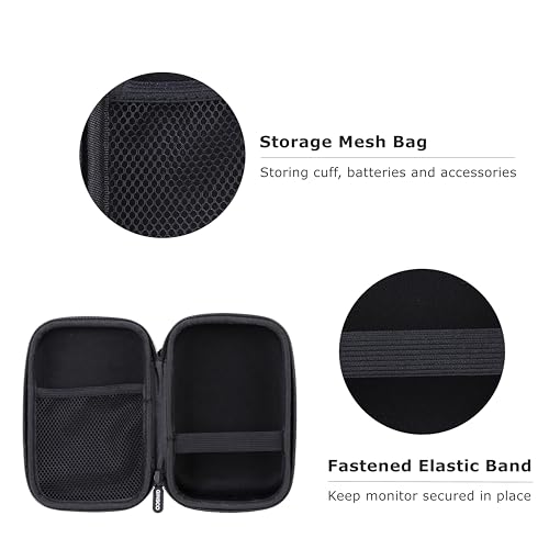 Explore the Ginsco Universal Hard Shell Case Review for Blood Pressure Monitors