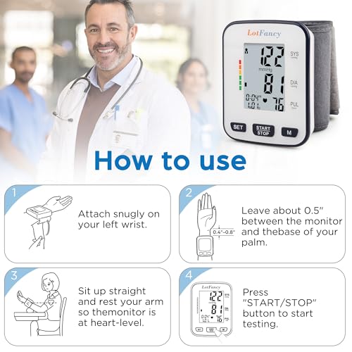Explore the LotFancy Wrist Blood Pressure Monitor Review for Accurate Readings and Portability!