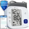 iProven Blood Pressure Monitor Bluetooth for Home Use - Upper Arm with App Integration, Easy-to-Use One-Touch Operation, and Large Backlit Display for Convenient Monitoring.