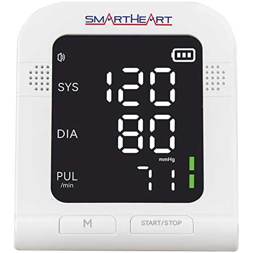 Reveal the best blood pressure monitor review: SmartHeart Digital Talking Monitor accuracy and features explored!
