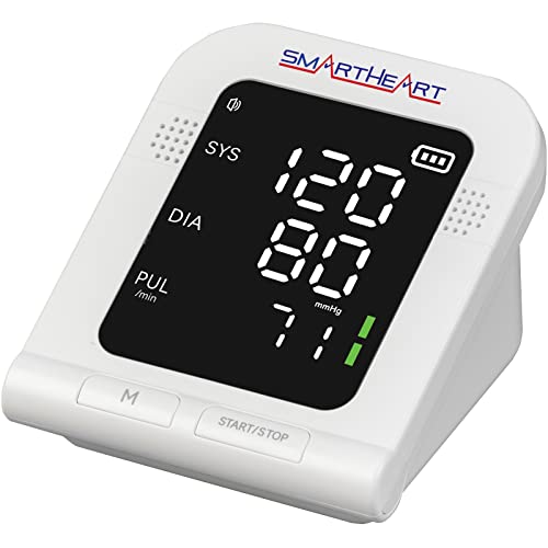 Reveal the best blood pressure monitor review: SmartHeart Digital Talking Monitor accuracy and features explored!