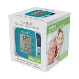 SureLife Classic Wrist Blood Pressure Monitor - (1 per Box) Green SureLife Classic Wrist Blood Pressure Monitor - (1 per Box) Green