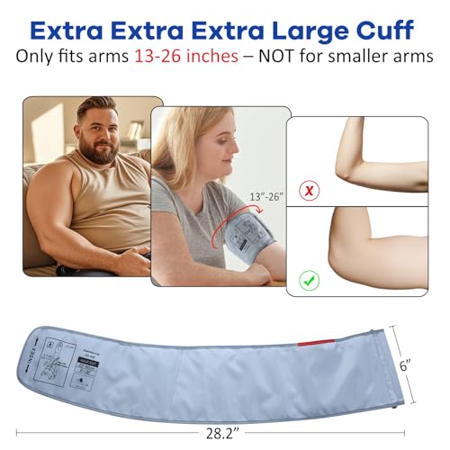 Uncover the MAYMOCON XXXL Blood Pressure Cuff Review for Large Arms Compatibility